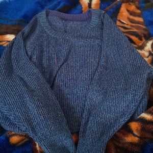 Blue sweater